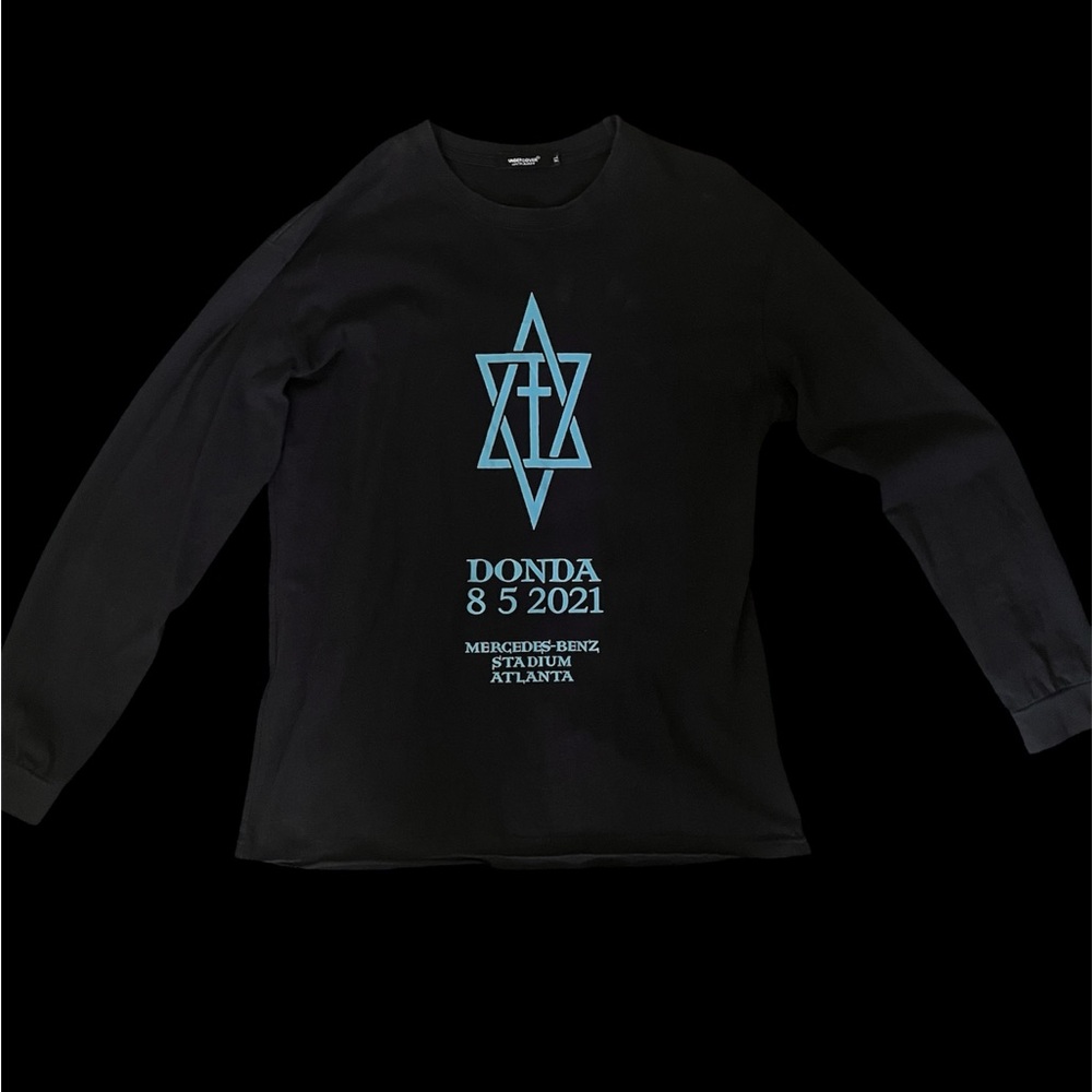 Kanye West Donda Listening Party Black & Blue Long Sleeve